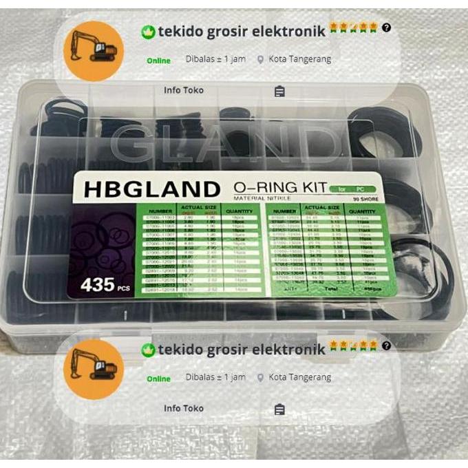 Oring Kit Komatsu Oring Box Komatsu Giant Murah