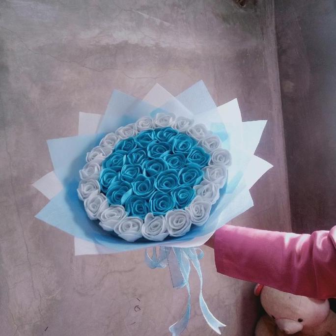 Buket bunga jumbo untuk hadiah wisuda, hadiah pertunangan, hadiah ultah, hadiah pernikahan untuk cew
