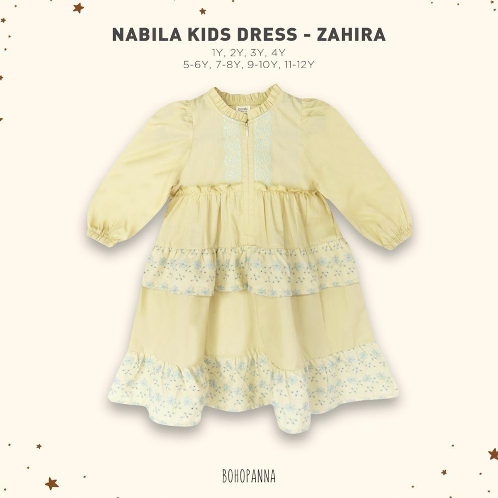 RAYA COLLECTION 2026 nabila kids dress Gamis hijab anak bohopanna boho panna Murah