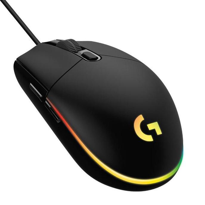 Logitech G203 Mouse Gaming Wired RGB Lightsync with Macro