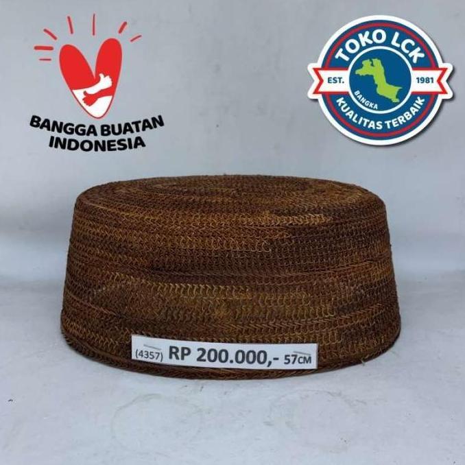 Termurah / Hot Sale Kopiah Resam / Peci / Songkok Asli Bangka Dari Toko Lck