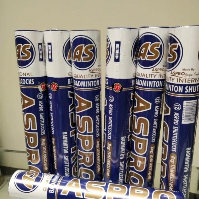 Shuttlecock Kok Aspro Biru Tua Original Dan Terpercaya