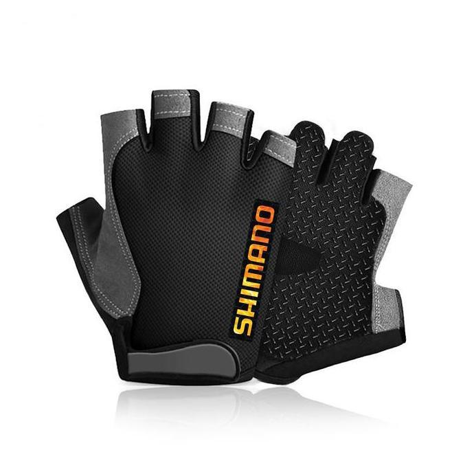 FINESSE Sarung Tangan Sepeda Pancing Shimano Gowes Olahraga Outdoor Mancing