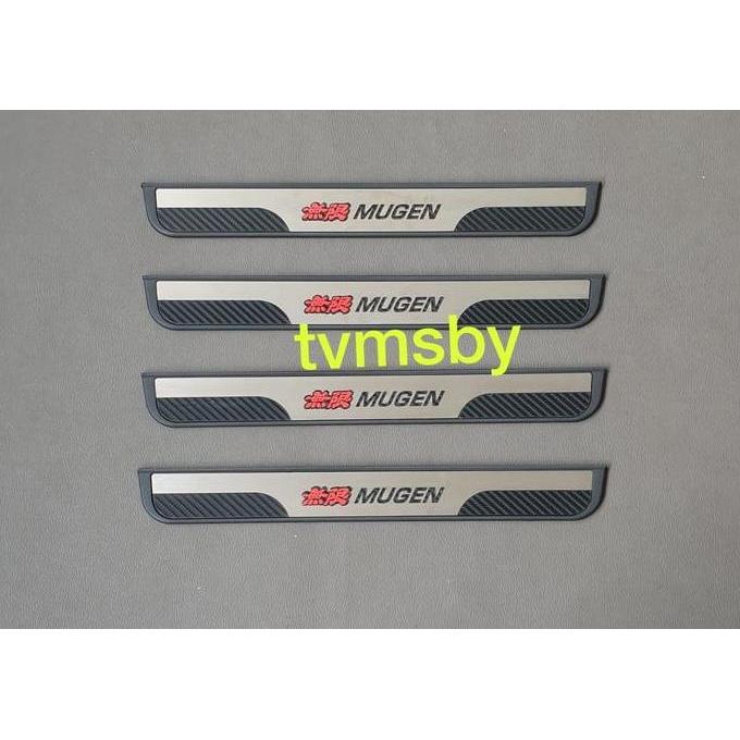 Promo Sill Scuff Plate samping Brio Mobilio Jazz non LED MUGEN Diskon