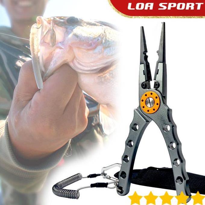 Tang Pembuka Mata Kail Pancing Pemotong Senar Nilon dan Kawat Nikelin