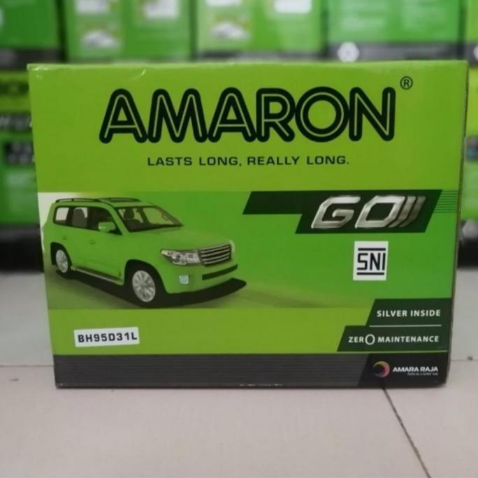 BEBAS ONGKIR - Aki Pajero/ Aki Fortuner Diesel/ Amaron Go 95D31L/ Aki Innova Diesel