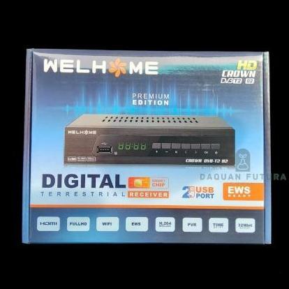 SET TOP BOX TV DIGITAL RECEIVER WELHOME T2 STB