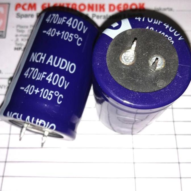 470Uf400V 470Uf 400V 470 Uf 400 V Polar Capacitor Hemat