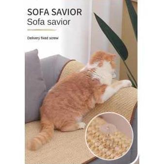 AVOCEAN Garukan Mainan Kucing Karpet Sisal  Garukan kucing Papan Garuk XL