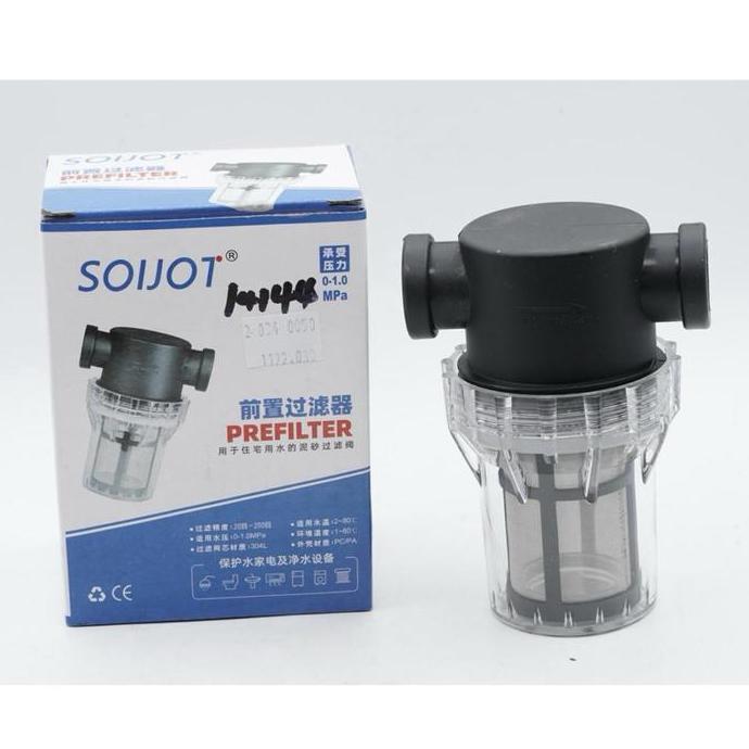 Saringan Air Irigasi Drat Dalam 1/2 Inch Thread Strainer Pond Irrigation Aquarium Fish Tank Water Pu