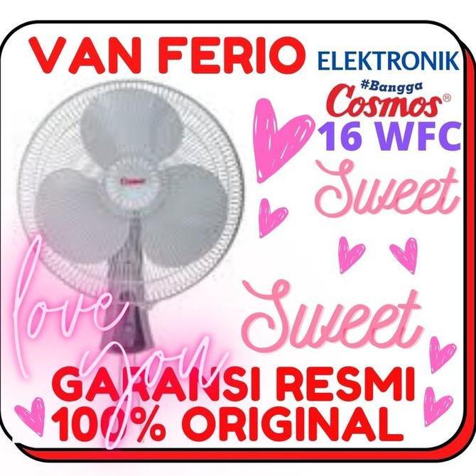 Kipas Angin Dinding Cosmos 16-WFC, Wall Fan Cosmos 16WFC 16