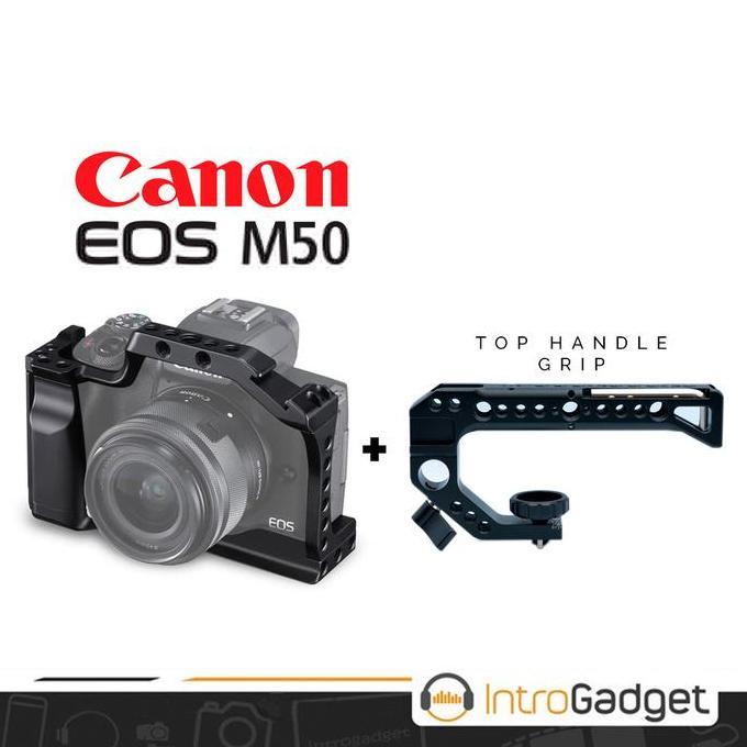 TERBARU - Cage Rig Canon Eos M50 SmallRig UURig Andoer Paket Top Handle