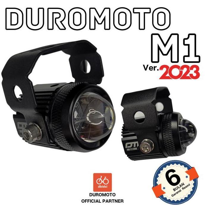 DUROMOTO M1 LAMPU LED PROYEKTOR MOTOR MOBIL DRIVING LAMP SENLO