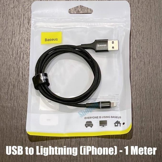 Baseus Halo USB to Micro Type C Lightning iPhone Cable Fast Charge PD