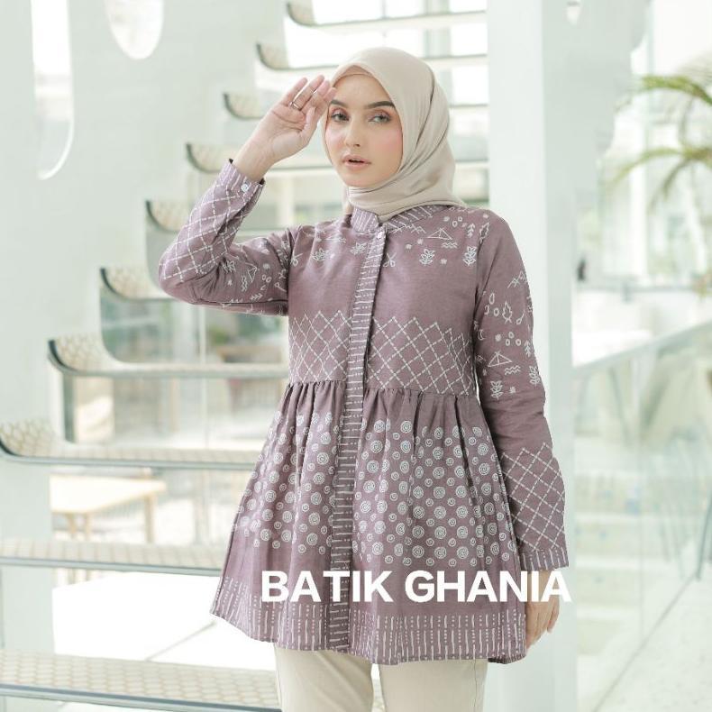 PALING DICARI Batik Wanita Baju batik wanita modern blouse batik pagar by batik ghania