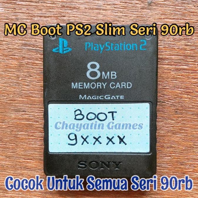 MC Boot 90rb - SCPH 9XXXX / Semua Mesin PS2 Slim Tanpa IC Matrix