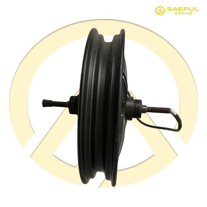 Dinamo BLDC Sepeda Listrik 500W 36V / 48V/ 60V Dinamo Brushless Model Tanam - Saeful Askar