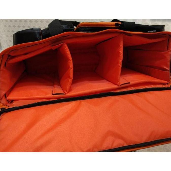 Noxelic Titan - Pro Gaming Bag Orange || Tas Ransel Gaming