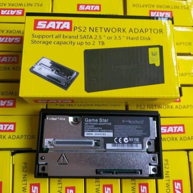 TERBARU - PS2 NETWORK ADAPTOR SATA / NA SATA PS2
