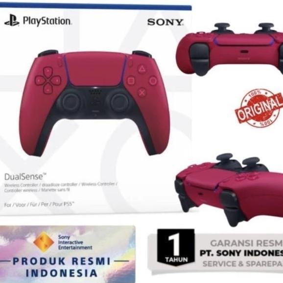 STIK PS5 COSMIC RED GARANSI RESMI