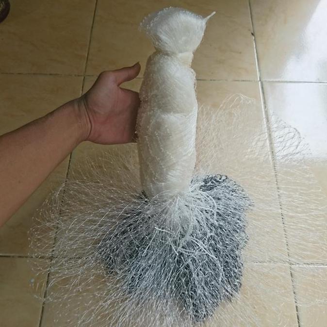 TERMURAH - Jala lempar jala ikan 4,5 meter lobang 2 jari senar 035