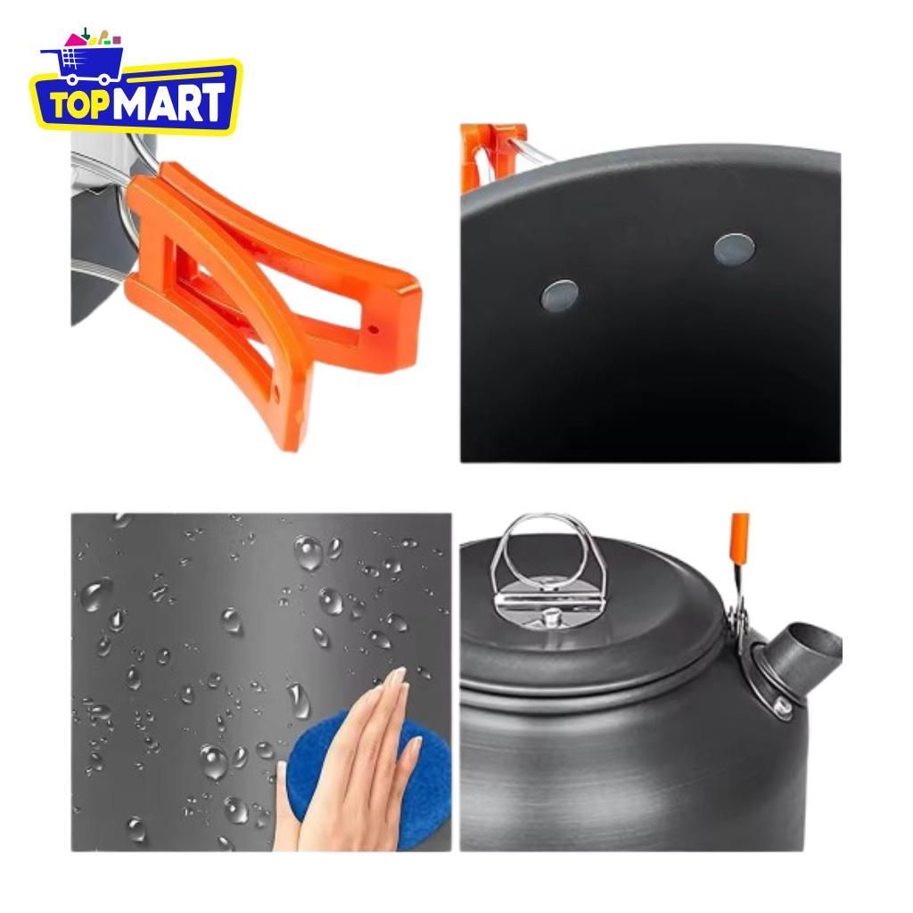 Topmart - Alat Masak Camping Cooking Set Camping Q2 - Panci Camping Set Alat Masak Outdoor