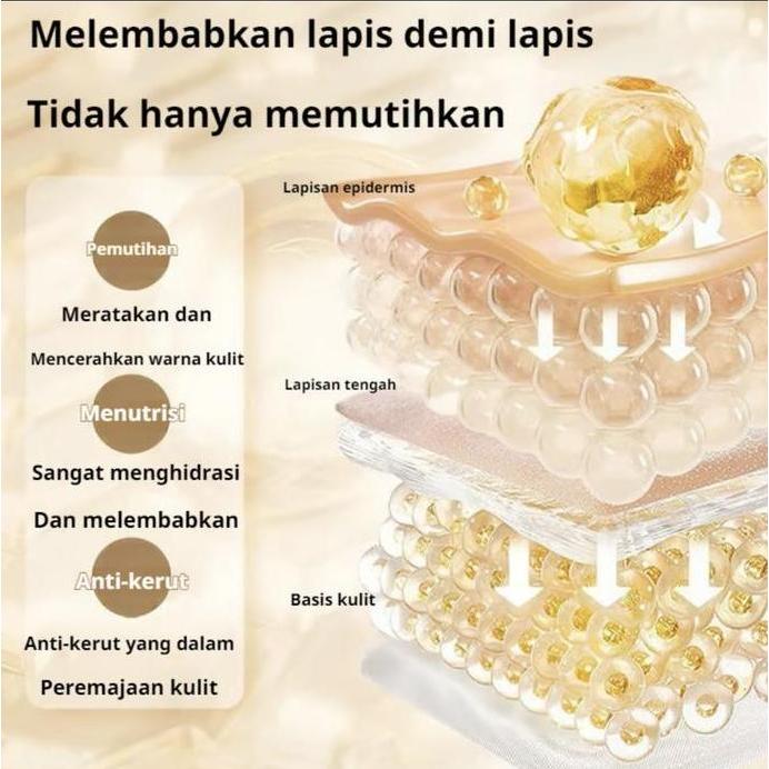 Rexzix- Meetface Masker Wajah Menghilangkan Bintik-Bintik Topeng Koyak Anti Penuaan & Kedut Kolagen 