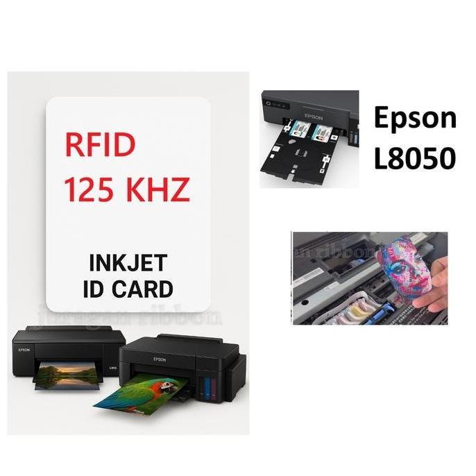 BEBAS ONGKIR - ID Card Rfid LF 125 khz Blank inkjet id card perkotak Kartu