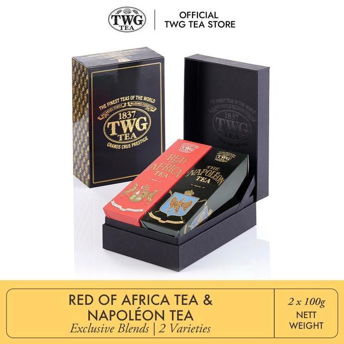 TWG Tea Gift Set|Red of Africa Tea and The Napoleon Tea