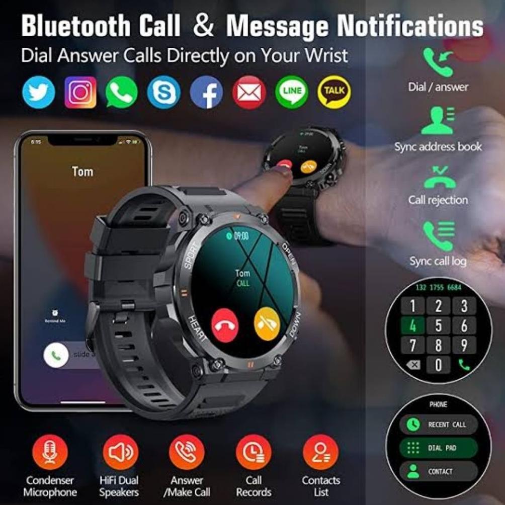 Sale SMARTWATCH ANDROID 4G JAM HP PINTAR BISA WHATSAPP FACEBOOK SMS TLFN NO SIM CARD MEMORY KAMERA G