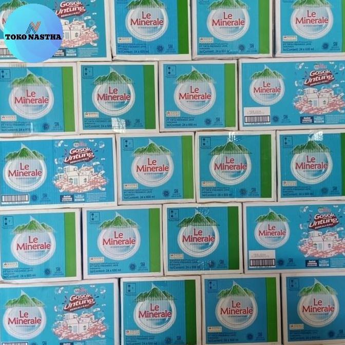 LE MINERALE 600 ML ( KARTON )