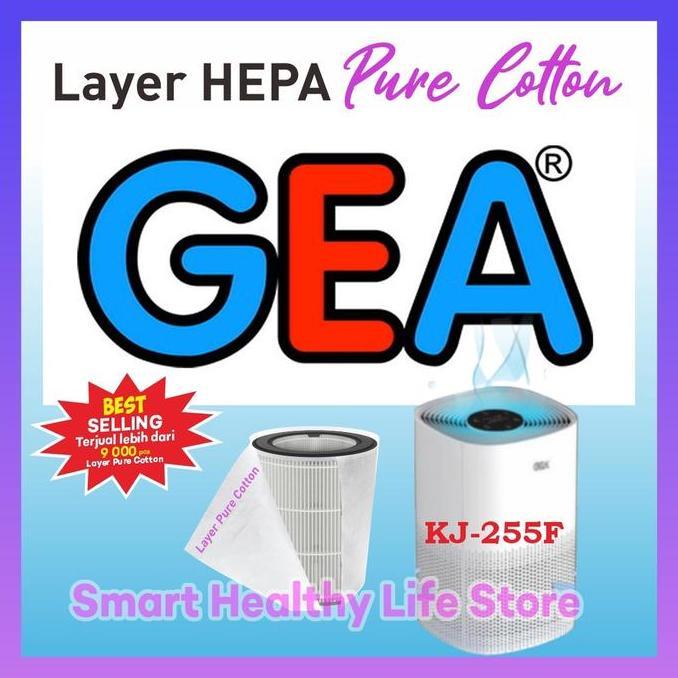 GEA KJ-255F Air Purifier HEPA 13 Replacement Filter KJ255F KJ255