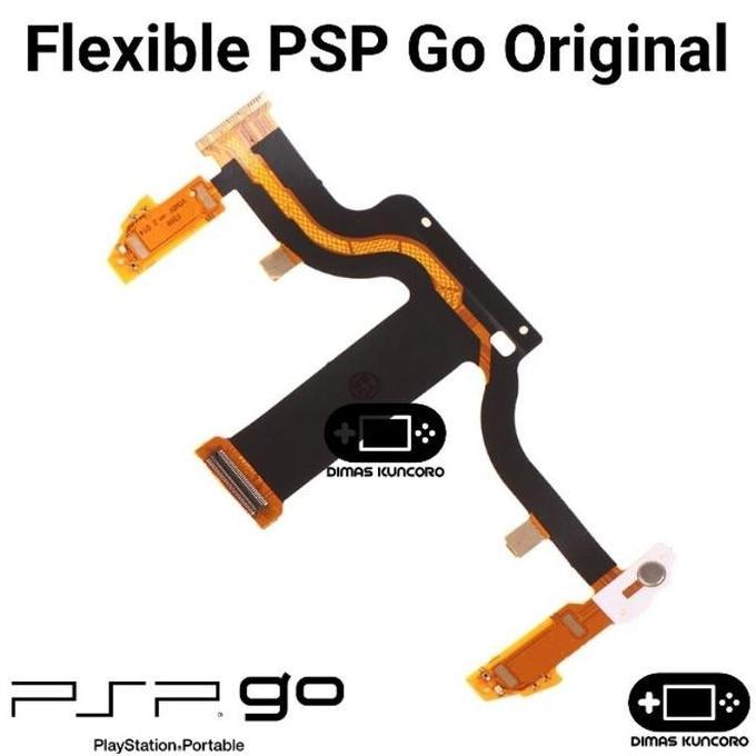 Flexible LCD PSP Go Original flexibel cable slider layar lcd ori