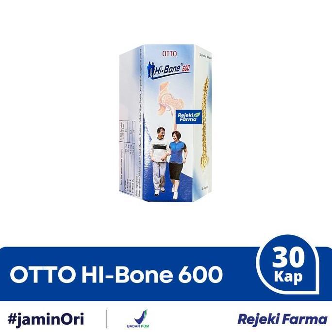 OTTO HI-Bone 600 30 Kapsul - Hibone Suplemen Tulang