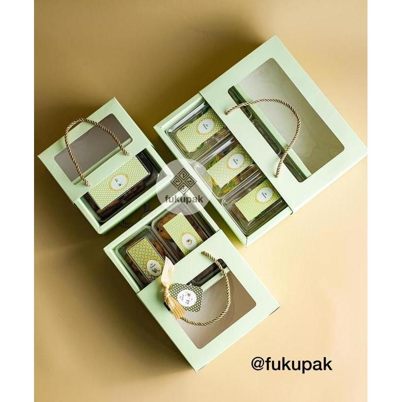(10 pcs) Fukupak Tas Sliding Gift Box Dus Jinjing Kotak Hamper Souvenir Goodie Bag untuk 1, 2, 3 top