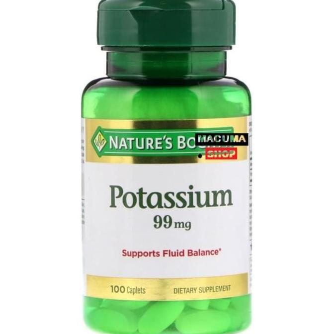 NATURES BOUNTY POTASIUM 99 MG 100 CAP NATURE BOUNTY POTASIUM
