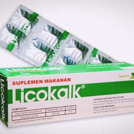 Licokalk @10 - Suplemen Kalsium dan Mineral
