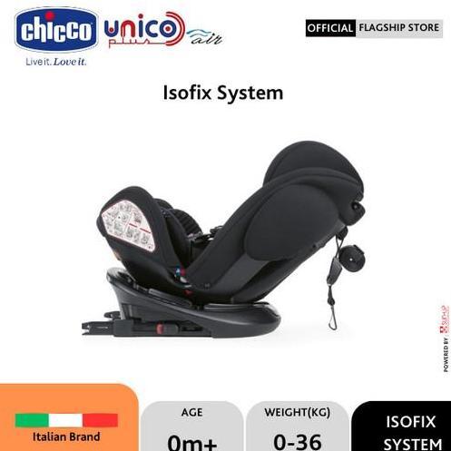 CHICCO UNICO PLUS AIR CARSEAT (BLACK AIR)