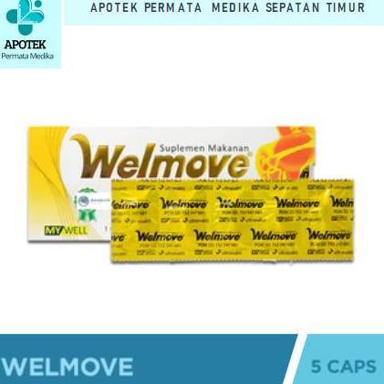 WELMOVE SENDI 1 STRIP 5 KAPLET SUPLEMEN SENDI DAN TULANG