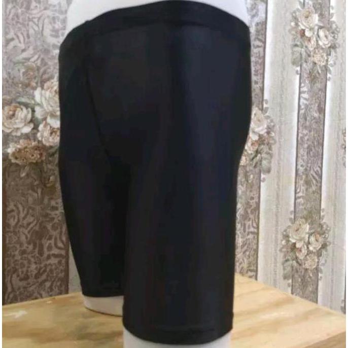 Wmn- Legging Spandex Lycra Premium Celana Legging Panjang Leggings Daily  Hitam Pendek