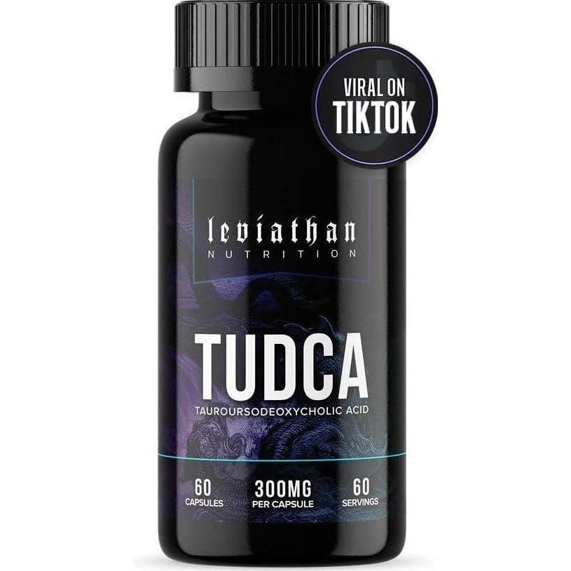 TUDCA Bile Salts 300mg - Tudca (Tauroursodeoxycholic Acid) Supplement 60 Capsules