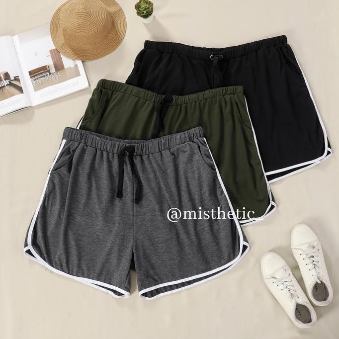 Wmn- Mia Hot Pants/Hot Pants Jumbo/Hot Pants Big Size/Hot Pants Plus Size/Celana Pendek Jumbo/ Celan