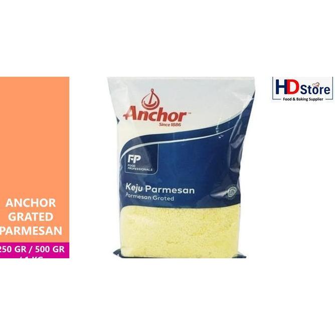 Anchor Keju Bubuk Parmesan Grated Parmesan Cheese 1 Kg