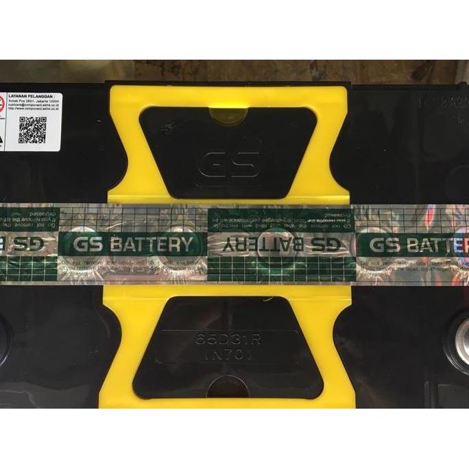 Promo Aki Mobil Basah GS Premium N70 / 65D31R 12v 70Ah ORI Astra Diskon