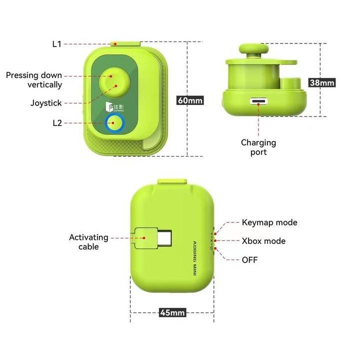 GAME CONTROLLER ANDROID IPHONE TABLET GAMING JOYSTICK BLUETOOTH