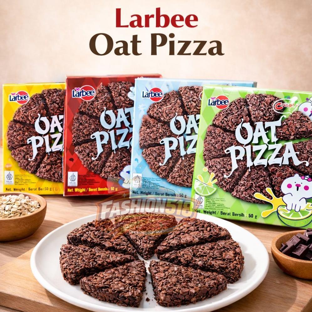 Larbee Oat Pizza 50gr/cemilan/snack/makanan ringan/coklat/import/jepang
