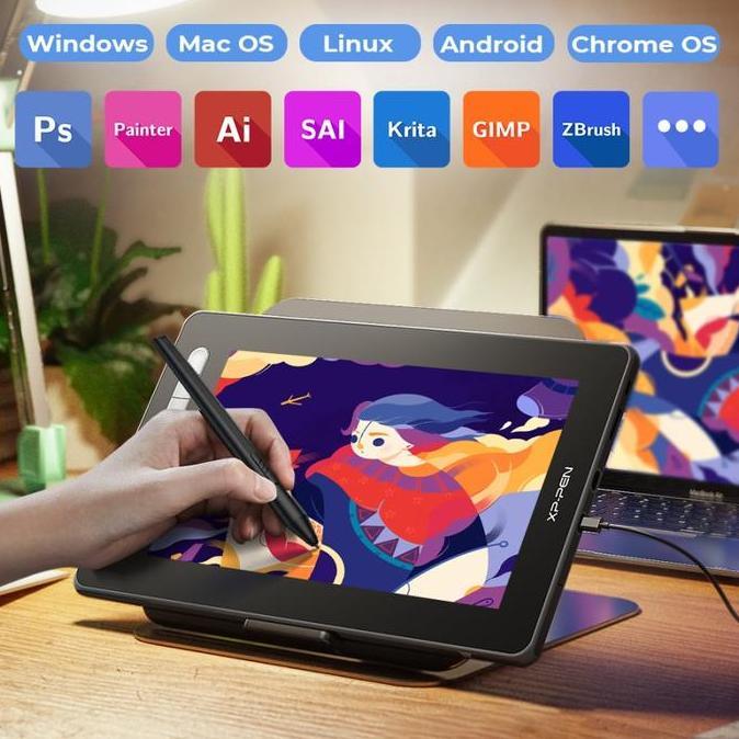 Gemgem- Xp Pen Artist 13.3 Pro Xp Pen Artist 12 2Nd Drawing Monitor Pen Alternatif Cintiq Resmi