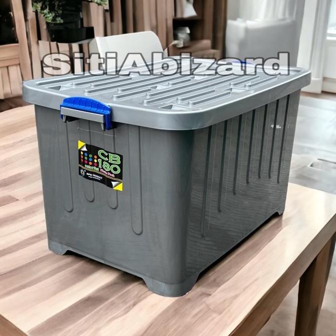 Container Box CB60,CB90,CB140,CB180 Silver / Box Abu - Abu