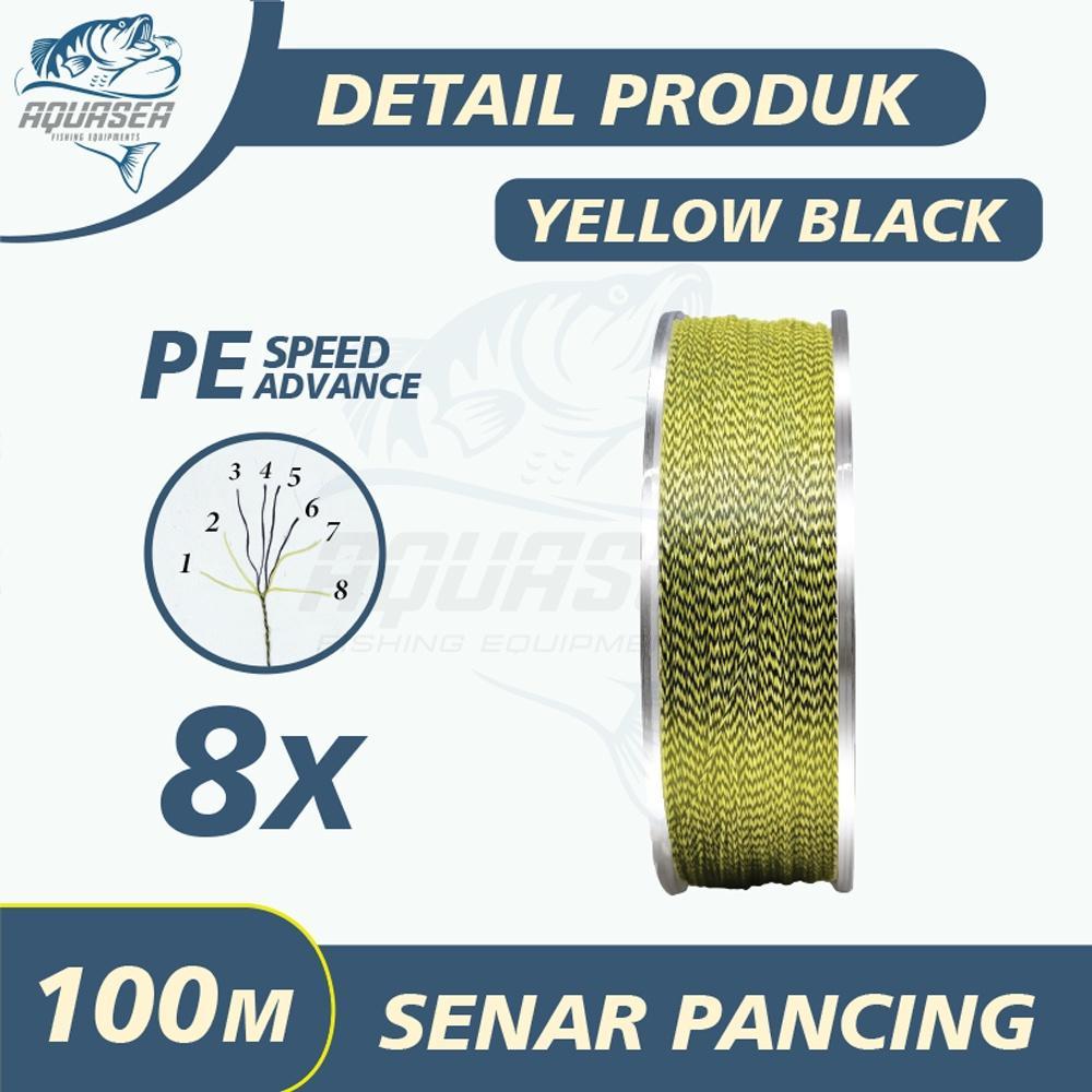Aquasea - Tali Pancing Pe Zkk 100M Senar Pancing Pe Super Braided Line Japan  Nylon Senar Kuat