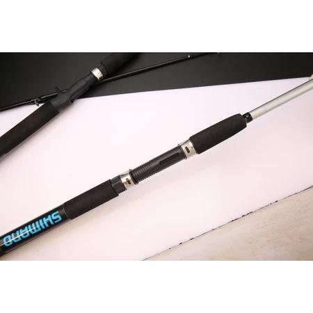 Shimano Set Pancing Lengkap Joran 2 Bagian Portable & Reel Berputar Cocok Untuk Pancing Laut Alat Um